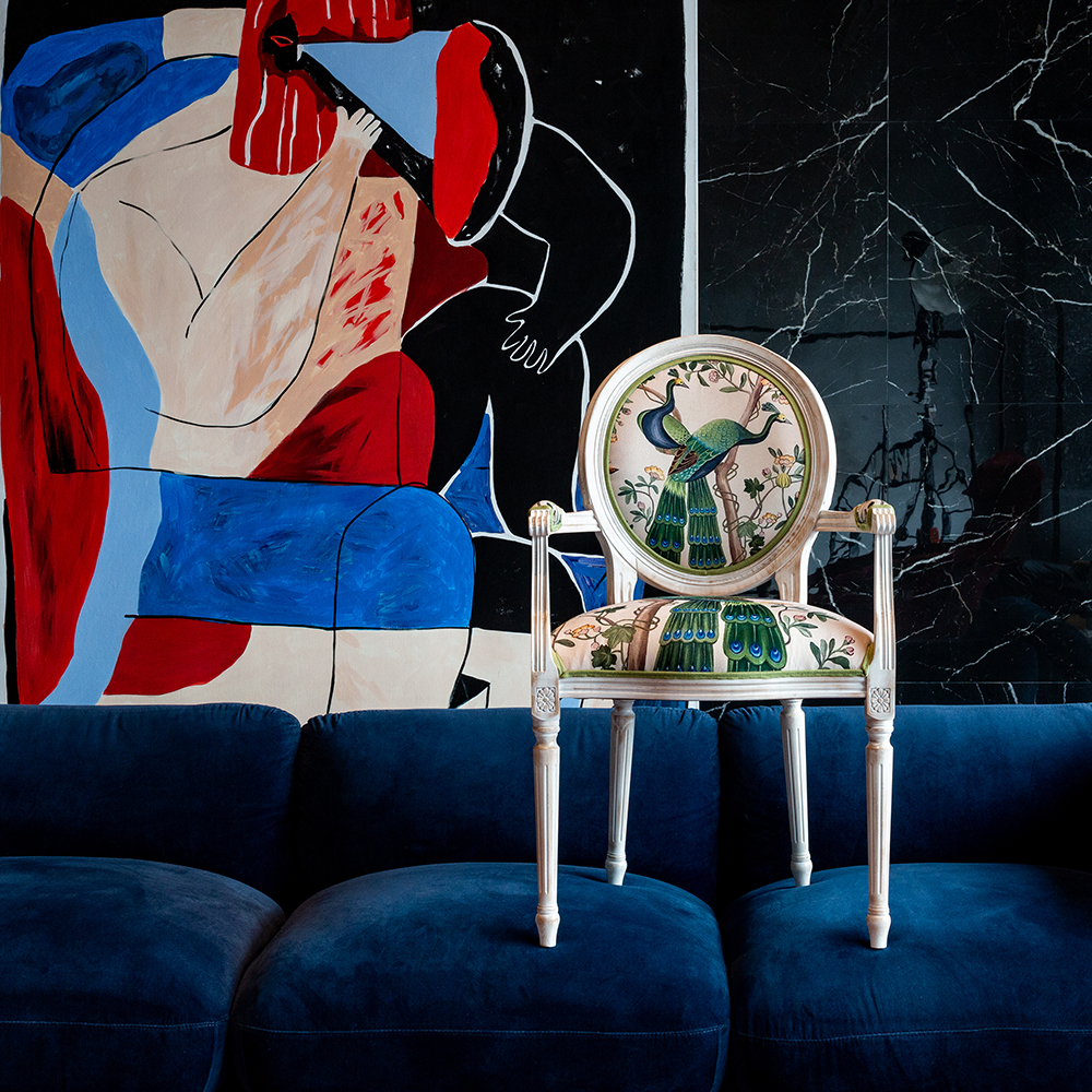 21060750 Полукресло «Индокитайский зелёный павлин» Object Desire  - Вид №14