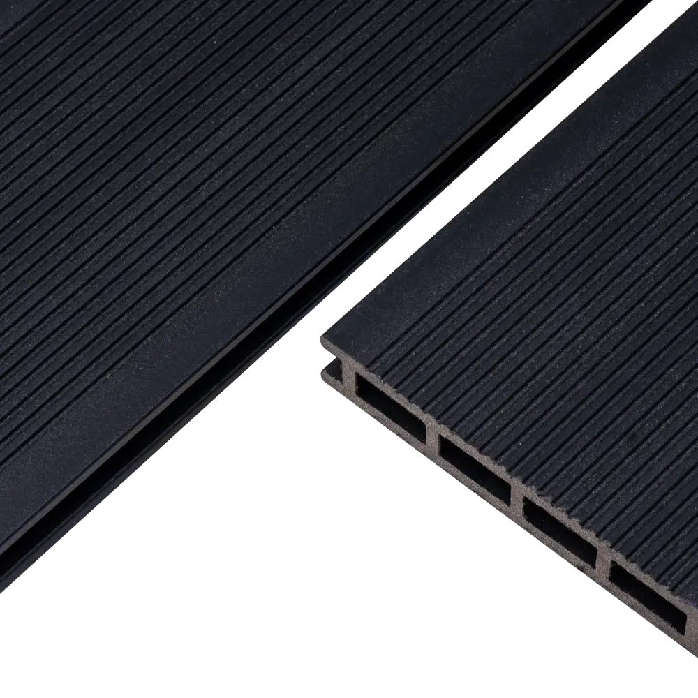 Террасная доска ДПК MultiDeck цвет черный 3000х140х22 мм 0.42 м² 82736278 STLM-2119546 МУЛЬТИДЕК  - Вид №1