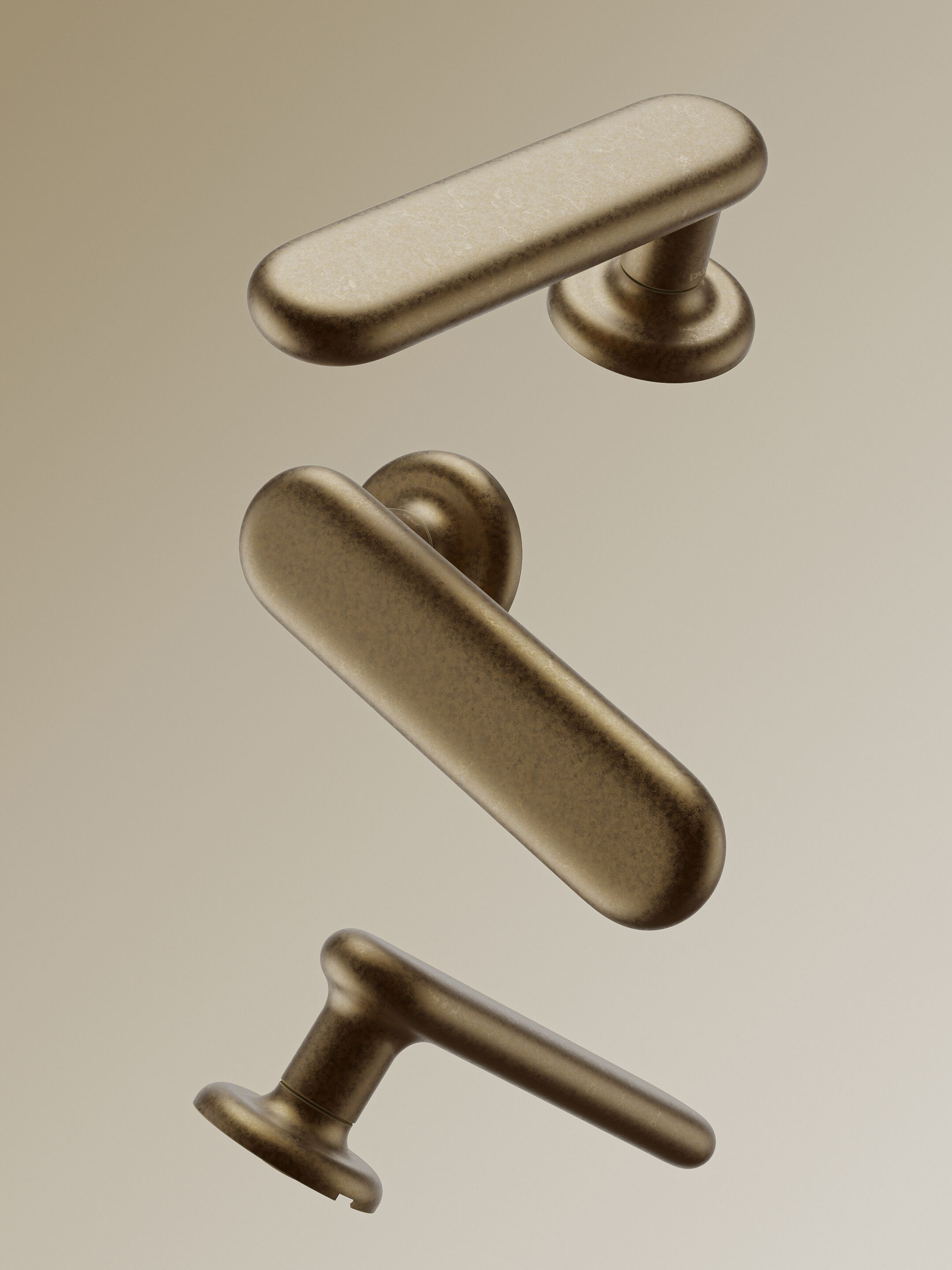 Латунная ручка Dnd Palm ARCH-00138116 - Вид №2