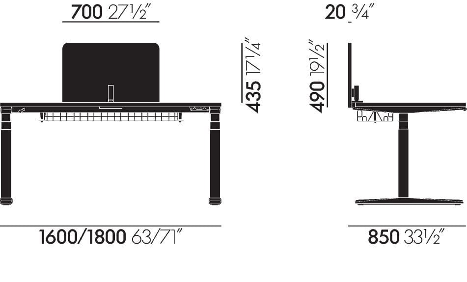 Множественный прямоугольный стол VITRA CDS ARCH-00096468 - Вид №82