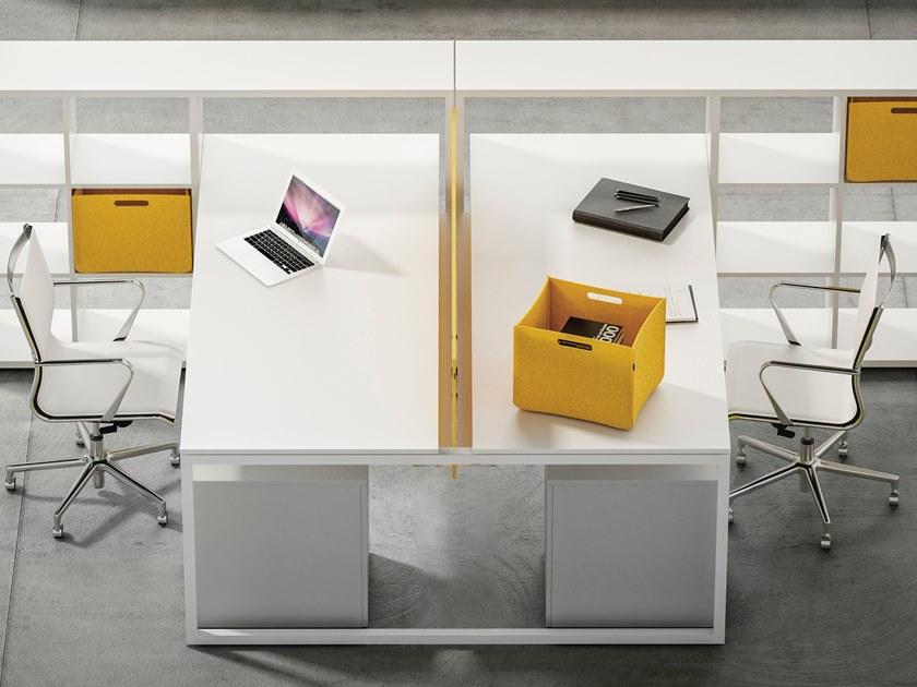 FANTONI Стеллаж для журналов из фетра для офиса Framework 2.0 sun-id-1461958 - Вид №1