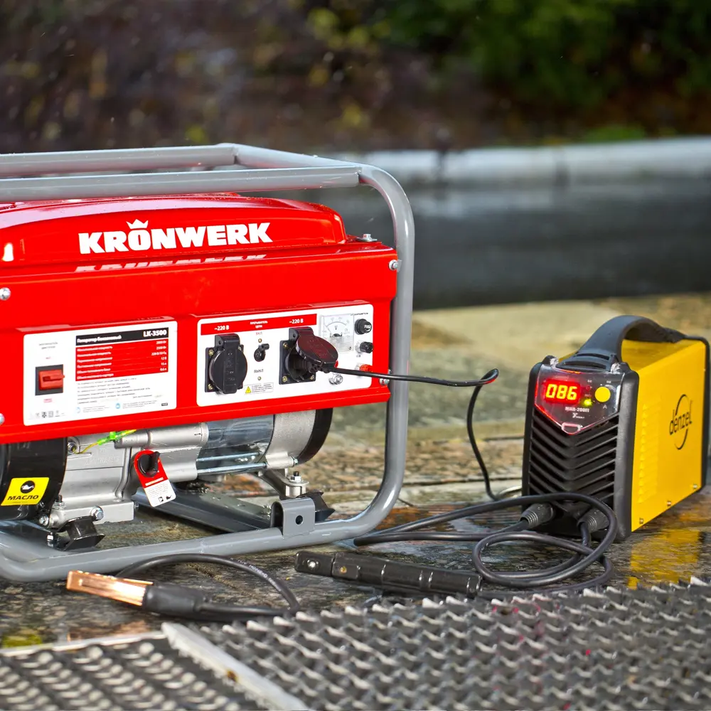 Генератор бензиновый Kronwerk LK 3500 2.5 кВт STLM-2138550 - Вид №3