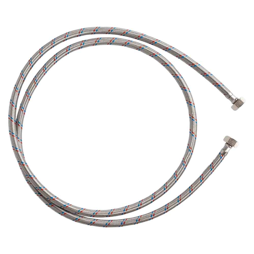 Гибкая подводка для воды Elka 1/2" гайка - гайка 120 см STLM-2208539 - Вид №2