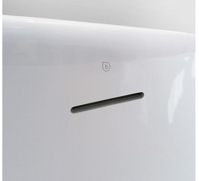 Blu Bathworks® Отдельностоящая овальная акриловая ванна Siena Bt8006b15 - Вид №2