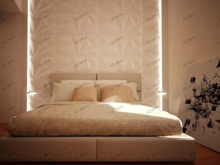 Profilgessi Панно с 3D эффектом из гипса для интерьеров Pannelli 3d sun-id-1373034