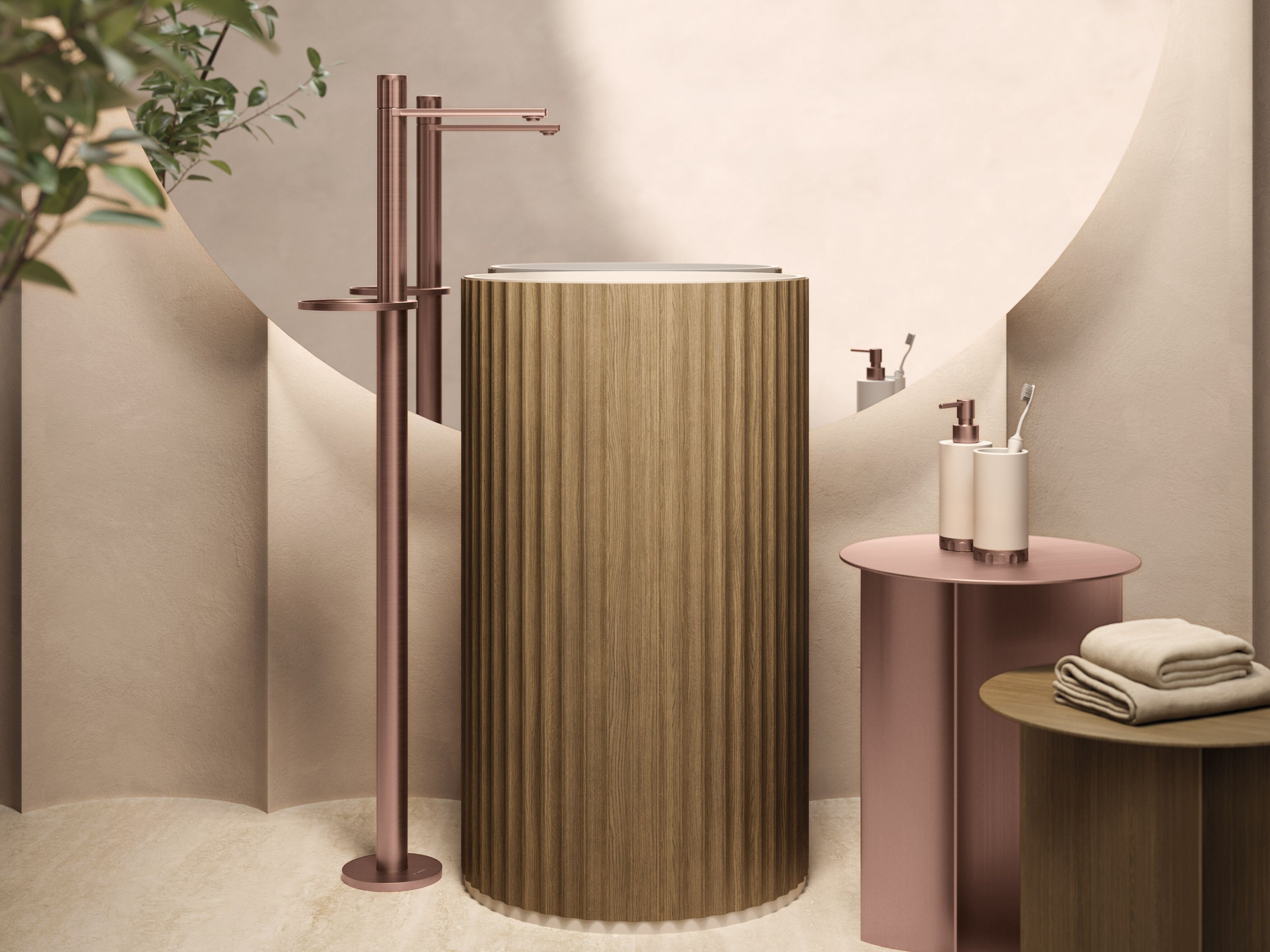 Смеситель для раковины с одним отверстием Newform IONIKA ARCH-00014375