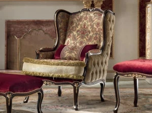 Modenese Gastone Кресло Bergere из ткани Deluxe