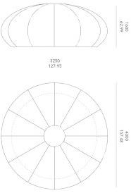 Eden Design Светодиодный подвесной светильник из полиэтилена с диммером sun-id-1356025 - Вид №10