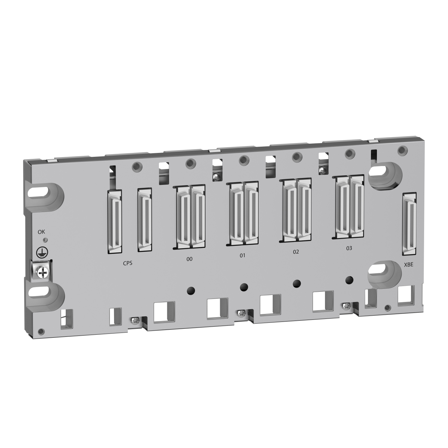 BMEXBP0400 Шасси M580 на 4 платоместа Schneider Electric Промышленные ПЛК Modicon 