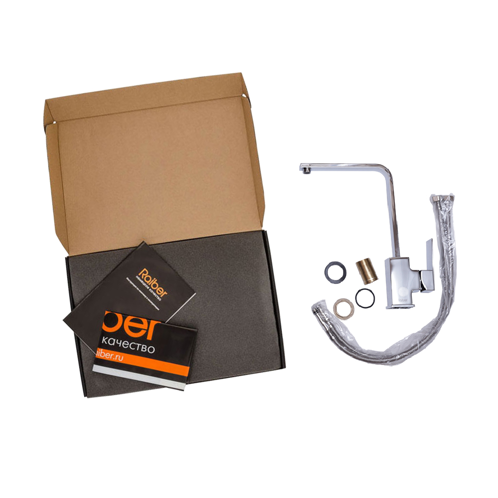 Смеситель для кухни Raiber Zuks R1603 однорычажный, боковой R1603 Santreyd  - Вид №3