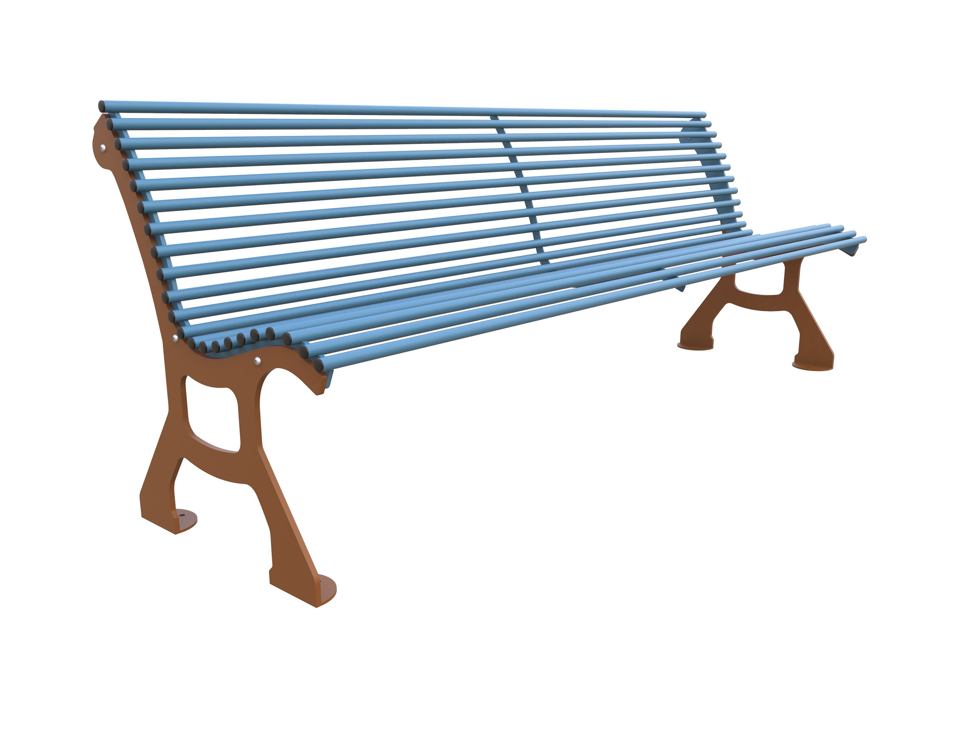 Скамья со спинкой Lazzari Геркуланум ARCH-00078447 - Вид №4