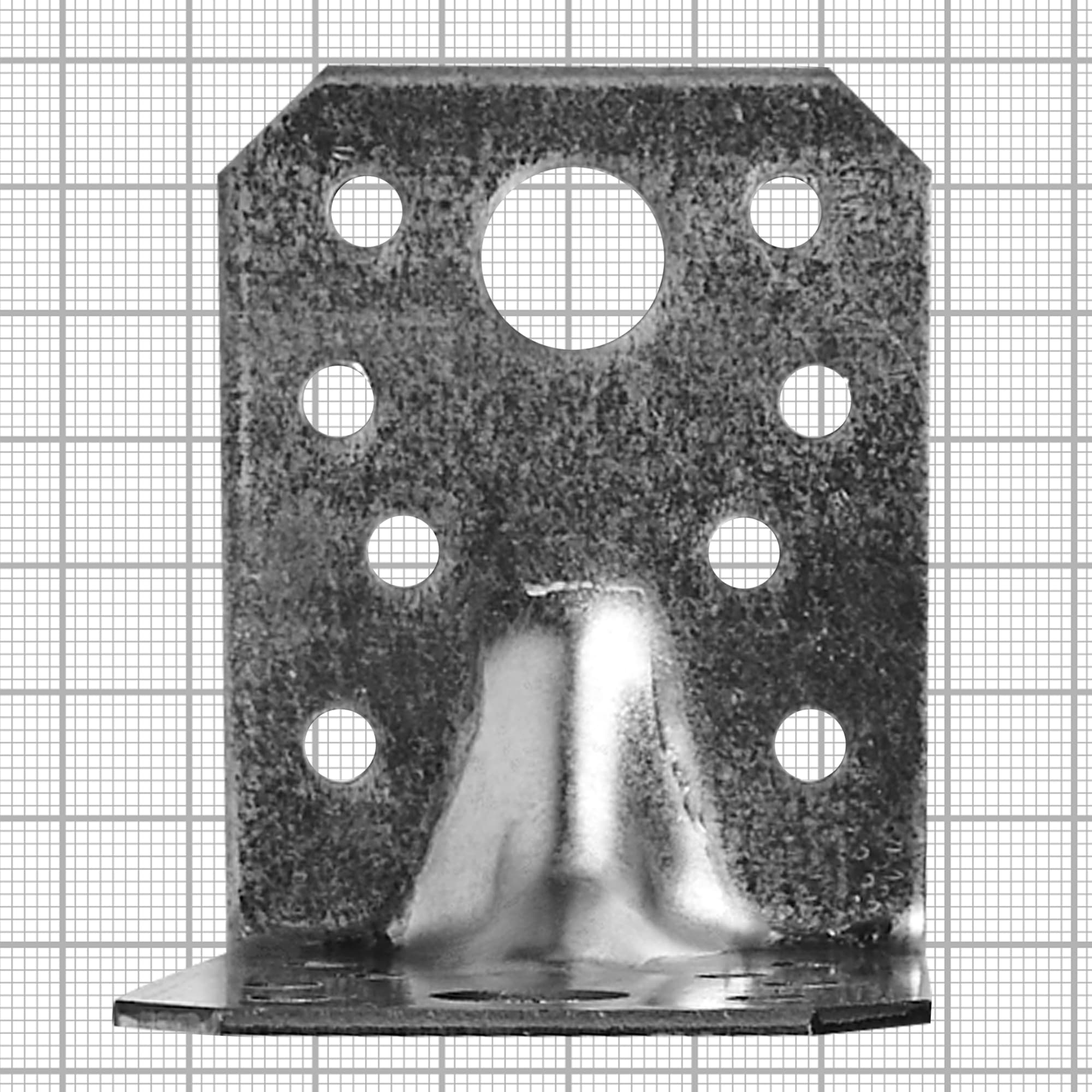 84857868 Угол крепежный усиленный 70х70х55х2 (20 штук) Santreyd  - Вид №4
