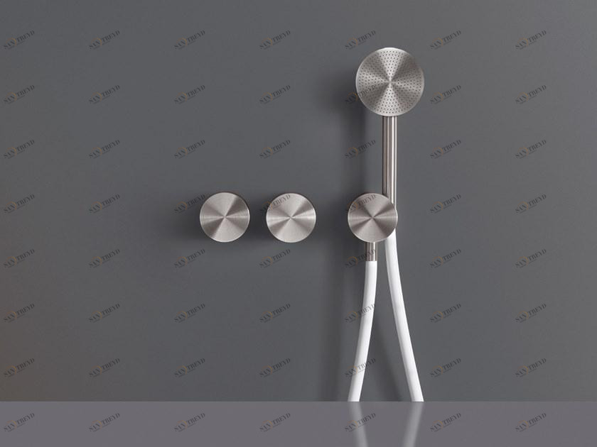 Ceadesign Настенный комплект из 2 прогрессивных смесителей для ванны / душа Opus Ops 24h