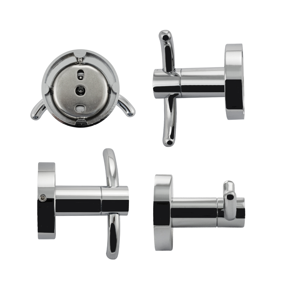 GFmark - Крючок двойной, крепление с АЛМАЗНОЙ КРОШКОЙ, код: 4811  - Вид №5