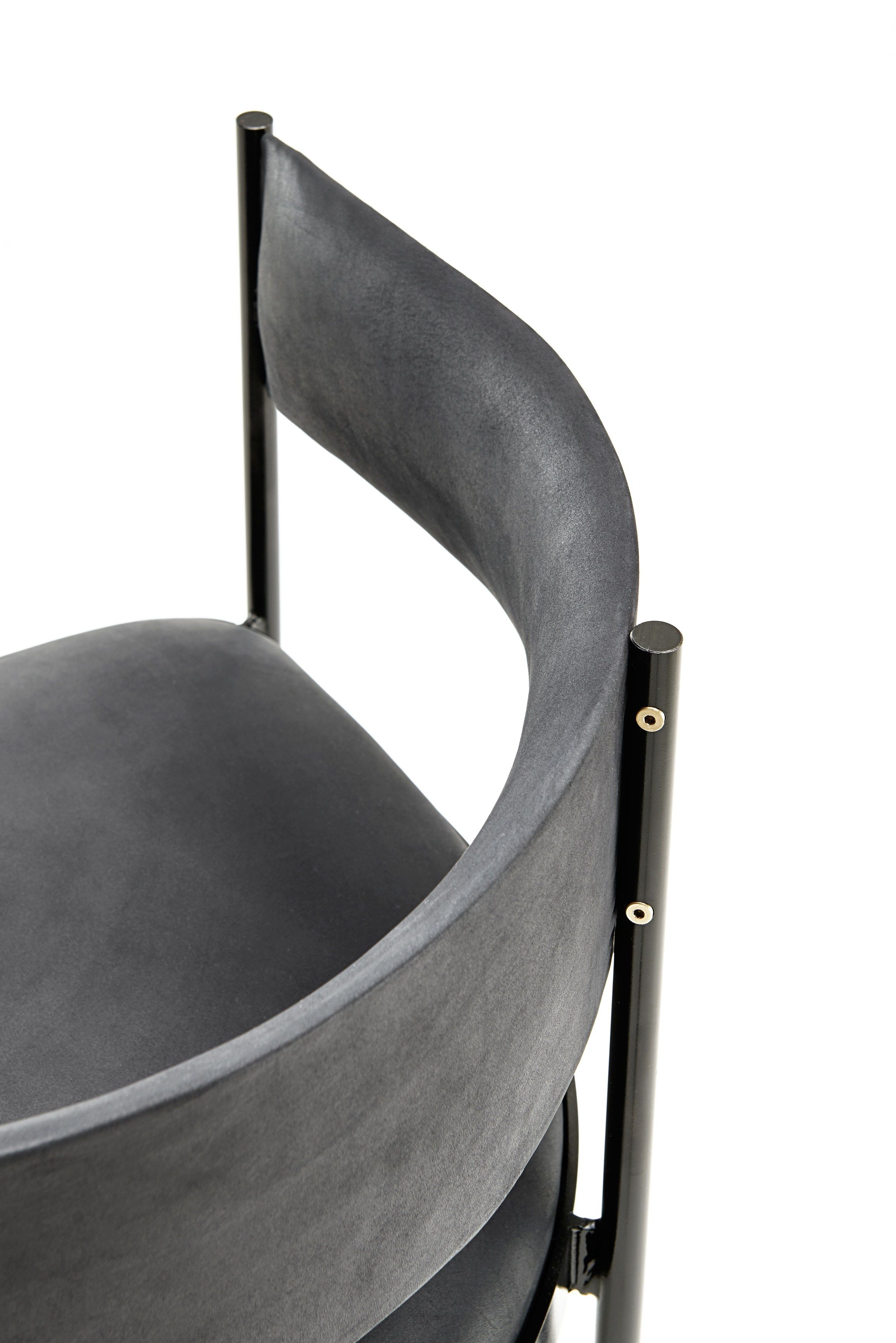 Кожаный стул с подлокотниками Living Divani эпоха ARCH-00046769 - Вид №2