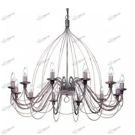 Подвесная люстра Ideal Lux Corte SP12 Ruggine IDEAL LUX ДИЗАЙНЕРСКИЕ, CORTE RUGGINE 057318 Коричневый 