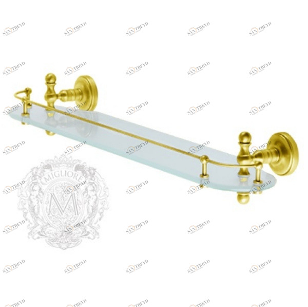Полка MIGLIORE Mirella ML.MRL-M050.DO, золото 