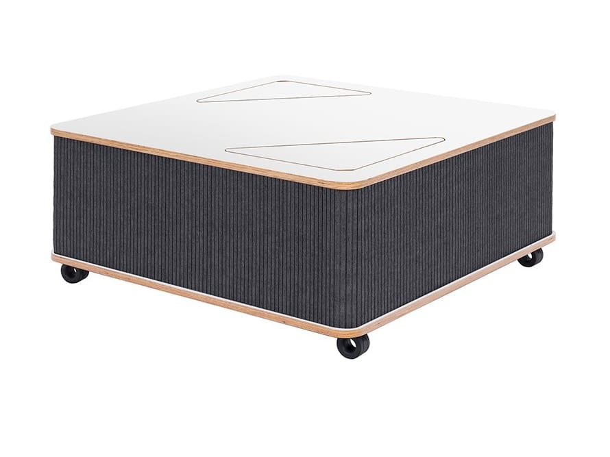 Низкий журнальный столик из войлока с колесами Askia THE CATCHER ARCH-00150503 - Вид №29