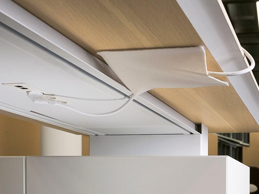 FANTONI Письменный стол с ящиками и встроенной полкой Woods sun-id-1460568 - Вид №3