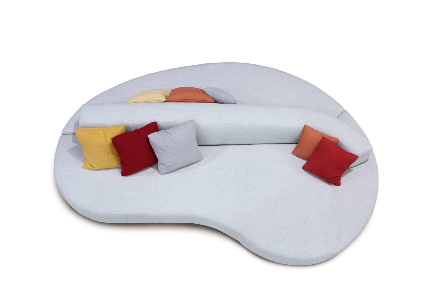 Двусторонняя изогнутая ткань диван CREARTE COLLECTIONS LAB #011 ARCH-00058339 - Вид №1