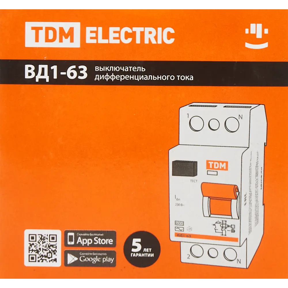 УЗО TDM Electric ВД1-63 - защита от токов утечки для домашней сети 84399430 STLM-0049214 - Вид №5