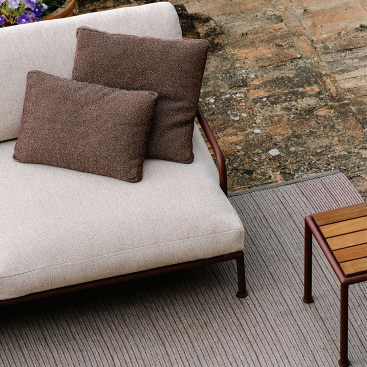 Тканевое садовое кресло с подлокотниками FAST Roè ARCH-00049929 - Вид №9