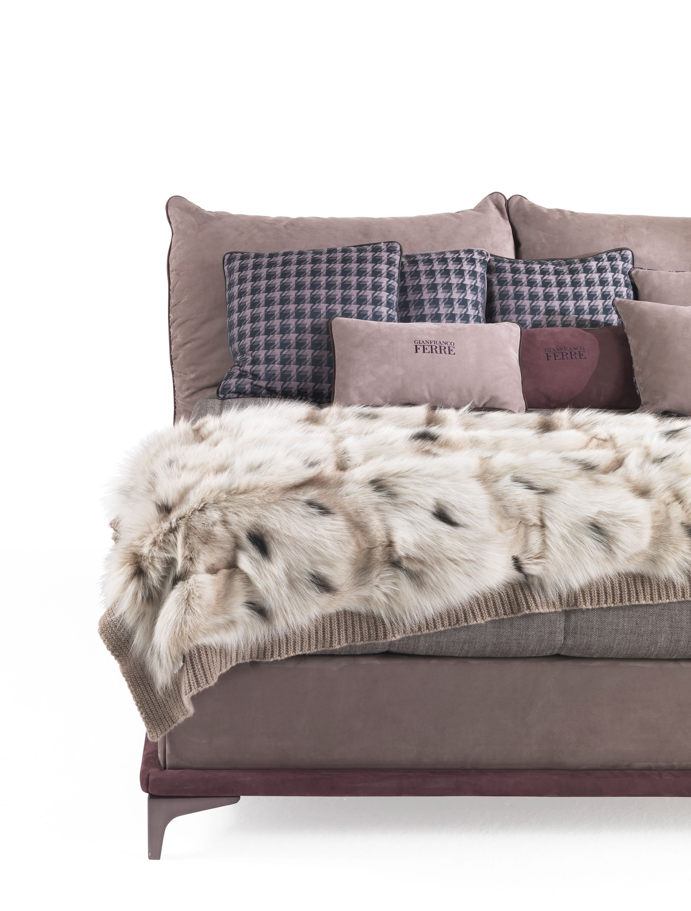Кожаная мягкая кровать Gianfranco Ferré Home Clapton ARCH-00141571 - Вид №4