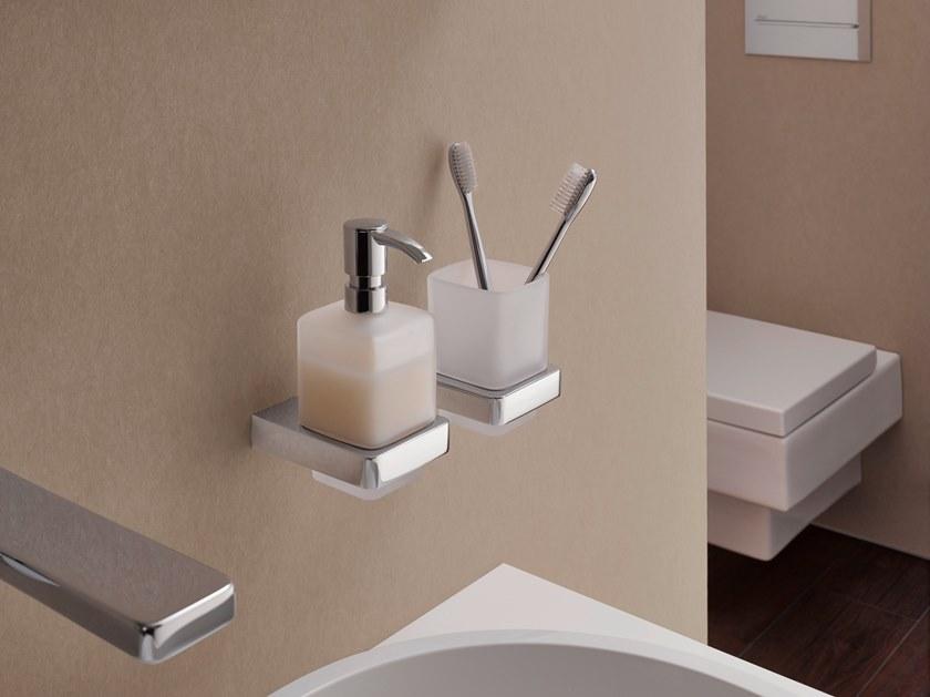 Emco Bad Настенный стеклянный держатель для зубных щеток Trend 0220 001 00 - Вид №3