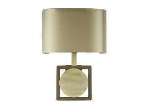 Металлический настенный светильник