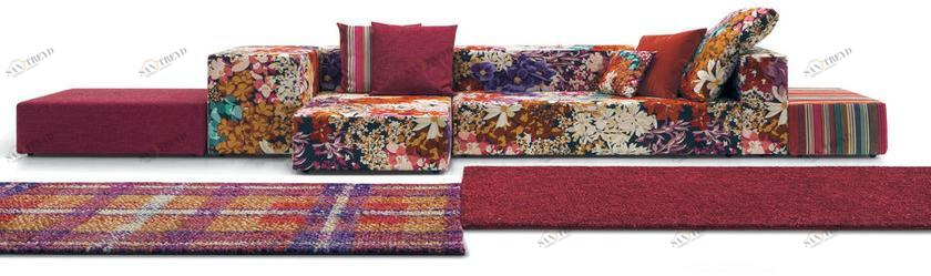 MissoniHome Модульный диван с шезлонгом Nap sun-id-1474213