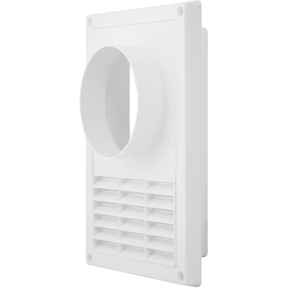 Решетка вентиляционная с фланцем Awenta T-68, 165х235 мм, цвет белый STLM-2110921