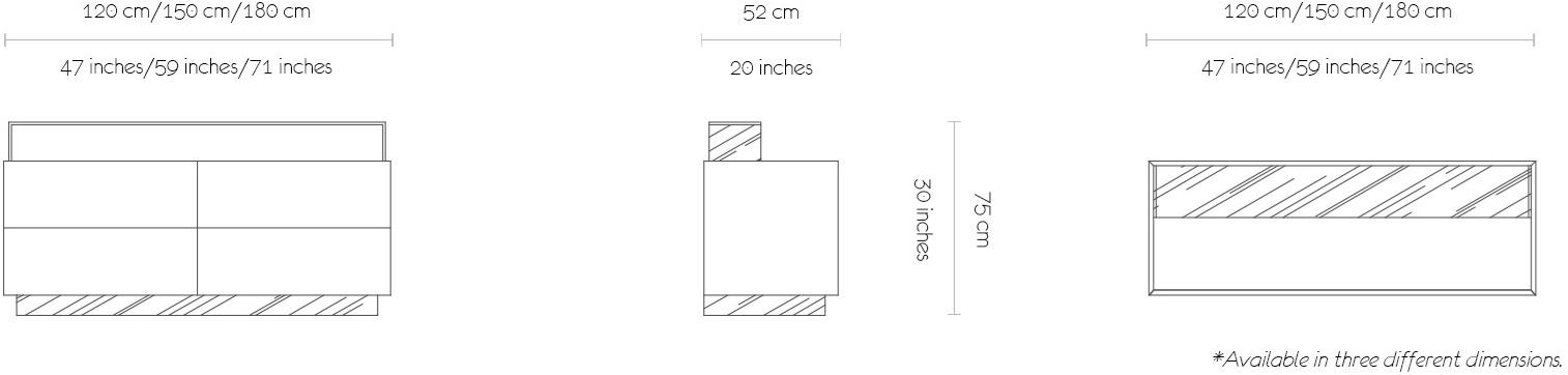 MORADA Комод из дерева Cofre sun-id-1375191 - Вид №6