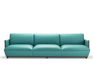 4-местный кожаный диван