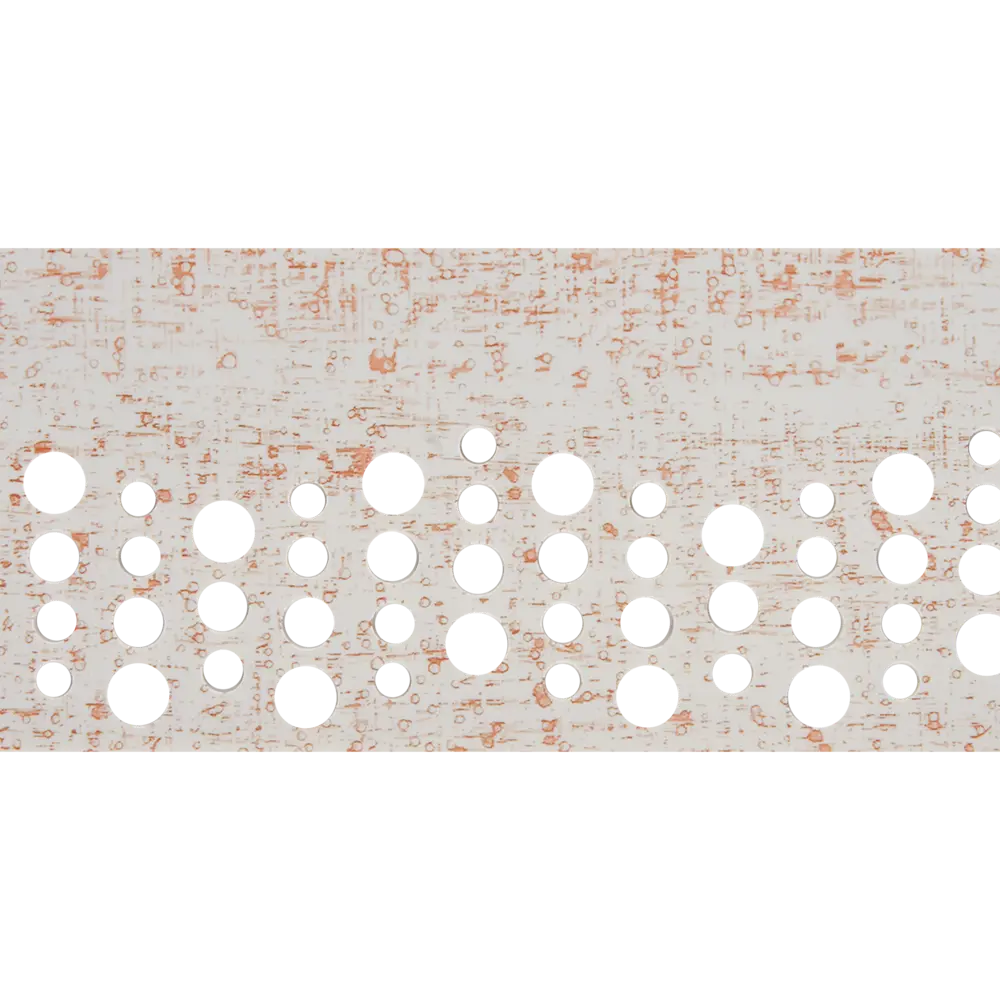Бленда Паон, пластик, 5 м, цвет иней DOMLEGRAND STLM-2110404 - Вид №1