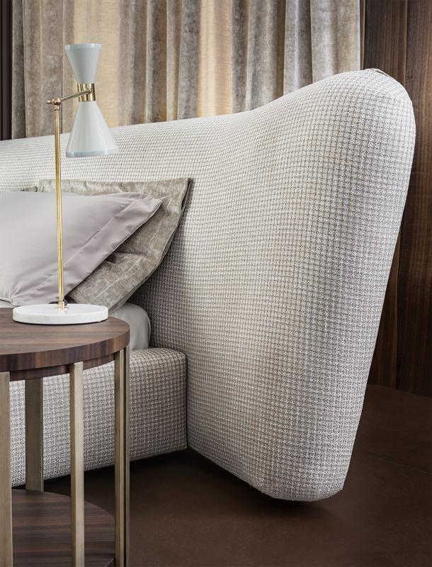 Casamilano Двуспальная кровать с мягким изголовьем Royale sun-id-1498065 - Вид №1