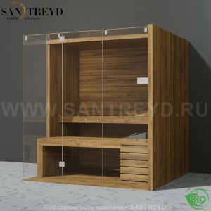 Effegibi SKY CORNER 80 BI55410018 Био-сауна. Мощность: 9 кВт макс. Размеры: длина 200 см, ширина 180 см. Отделка: осина термообработанная.