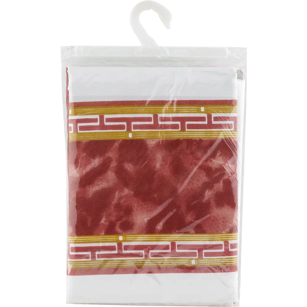 Штора для ванной комнаты «Zumrut» 180х200 см цвет красный 15475623 STLM-2150036 Santreyd - Вид №6
