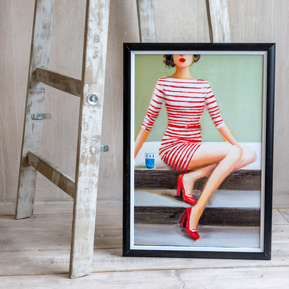 896519576_1818 Арт-постер "Платье из джерси" Object Desire  - Вид №2