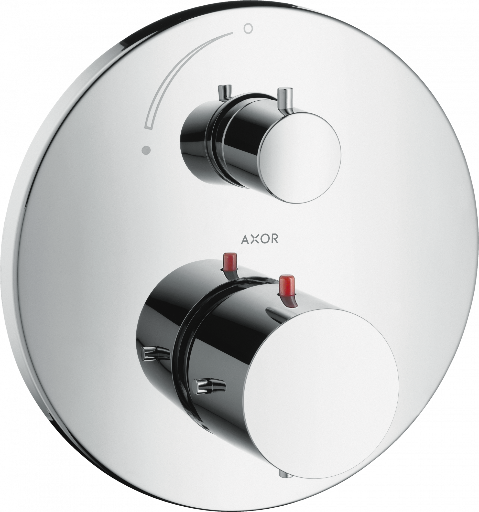 10700000 Термостат скрытого монтажа с запорным вентилем AXOR STARCK