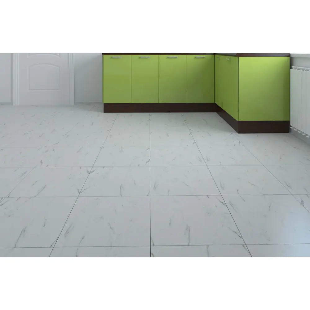 Керамогранит Бьянка Carrara 45х45 см 1.42 м2 цвет белый LB CERAMICS STLM-2098727 - Вид №7