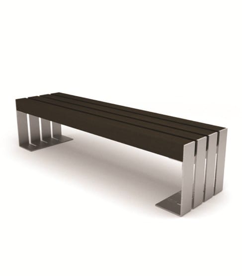 Стальная и деревянная скамья LAB23 ARCH-00015338 - Вид №10