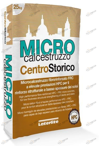 Laterlite Микробетон, армированный волокнами, для армирования конструкций Centrostorico sun-id-1443279