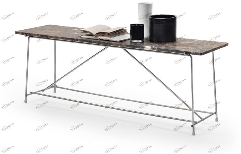 Flexform Прямоугольная консоль из мрамора Any day sun-id-1403543