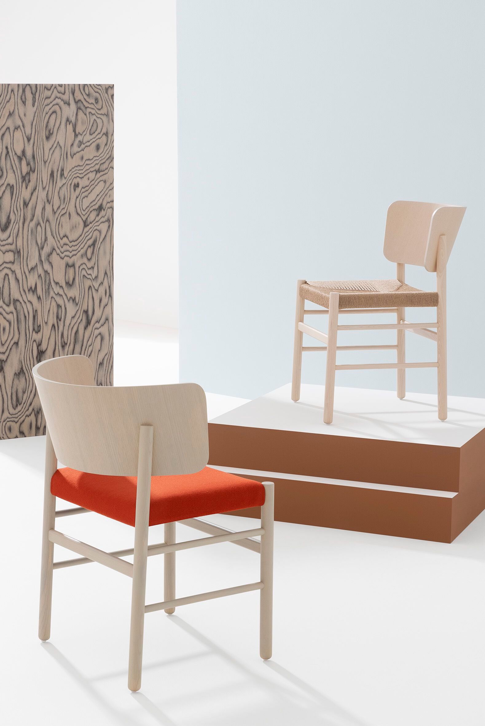 Кресло из ясеня с мягким сиденьем Billiani Fratina ARCH-00115789 - Вид №4