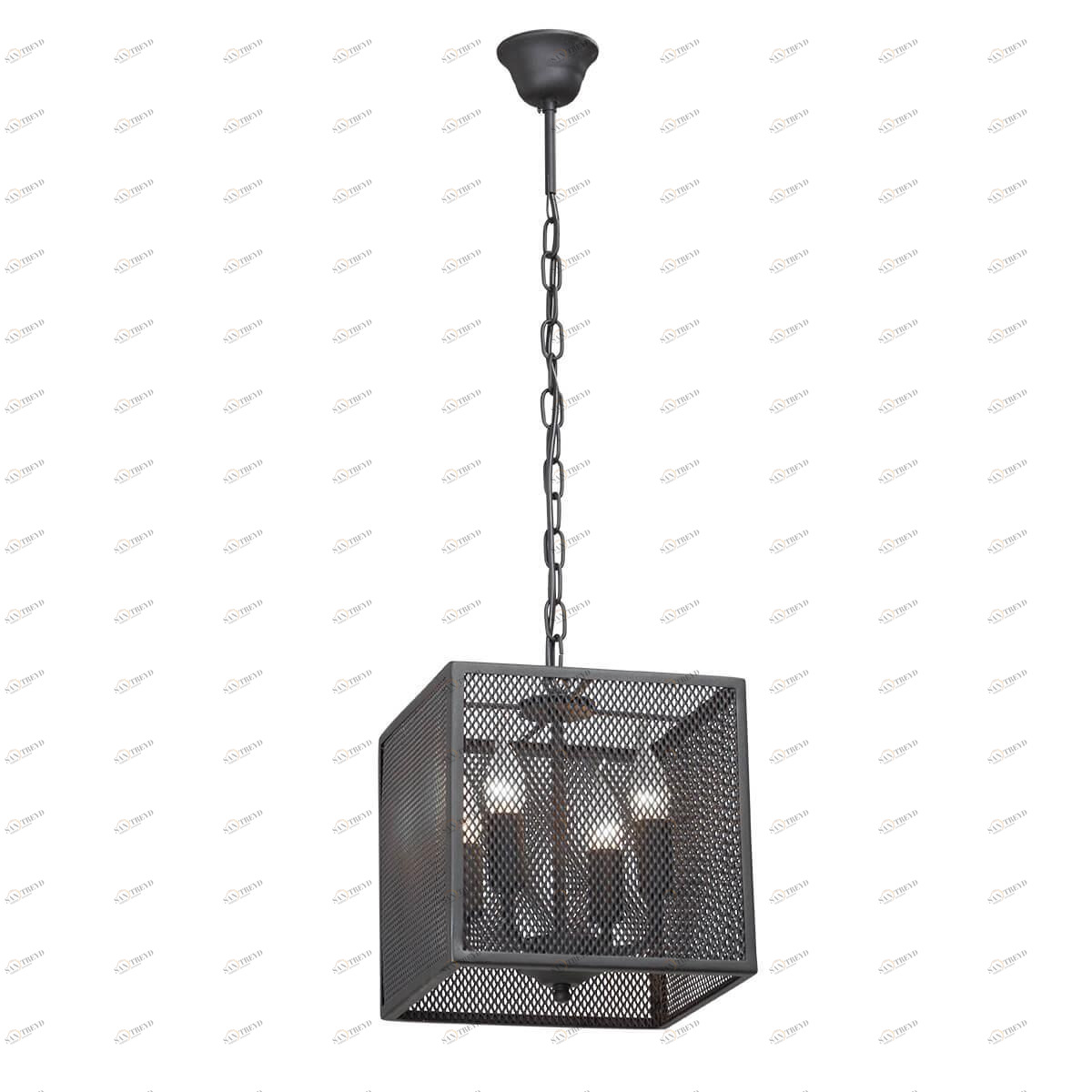 Подвесная люстра Vitaluce V4447-1/4 VITALUCE ДИЗАЙНЕРСКИЕ 328648 Черный 