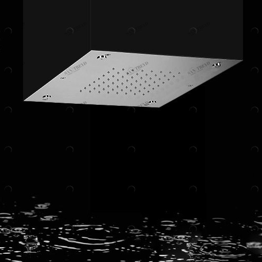 Тропический душ 500х500 PIASQUA500N_IXS Geda Nextage Shower Plates с небулайзерами Душевая головка Shower Plates PIASQUA500NIXS