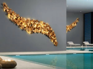 Serip Бра ручной работы из бронзы Pathleaf Ap1467/48