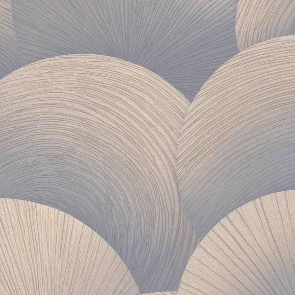 Флизелиновые обои Wallsecret Sferum серо-голубые 1.06 м 89400484 STLM-1353745 - Вид №1