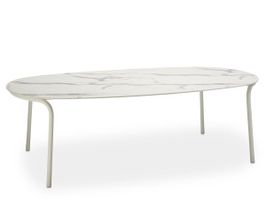 Овальный стол HPL