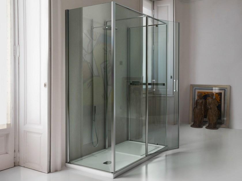 VISMARAVETRO Лучистая стена для душа из закаленного стекла Parete radiante sun-id-1489417 - Вид №2